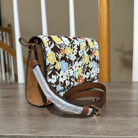❌SOLD❌NWT Tory Burch Emerson Printed Combo Crossbody Bag - Picture 5 of 10